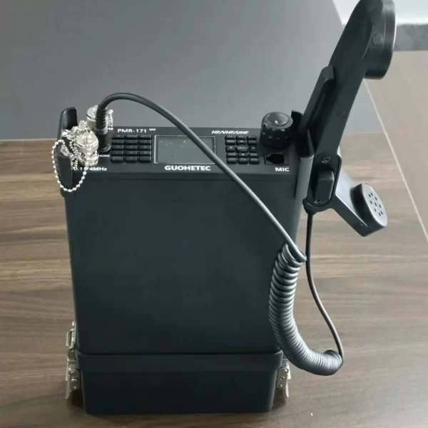 GUOHETEC PMR-171 TBR-119 Tactical Handle Microphone Portable Listening And Launching Transceiver Integrated Headset