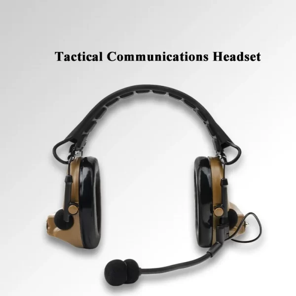 GUOHETEC PMR-171 TBR-119 Tactical Earpiece Embedded into Tactical Helmet Field Training Standalone Headphone Transmit and Receive - Image 2