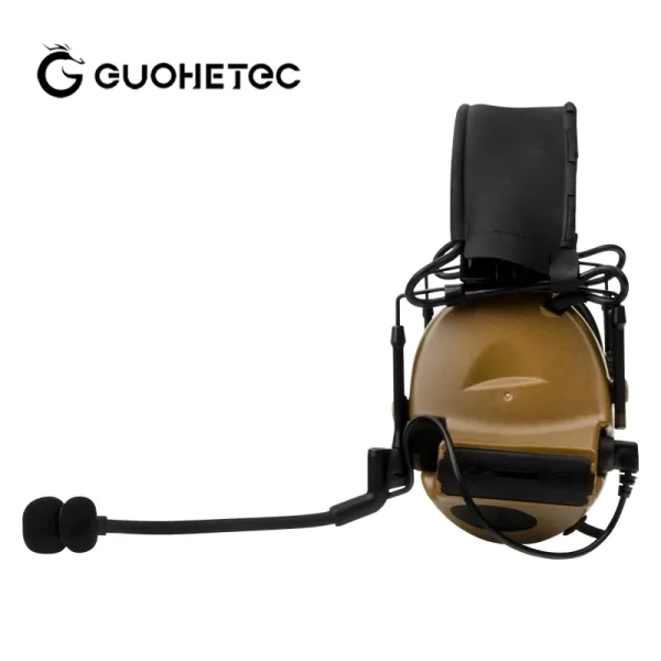 GUOHETEC PMR-171 TBR-119 Tactical Earpiece Embedded into Tactical Helmet Field Training Standalone Headphone Transmit and Receive - Image 3