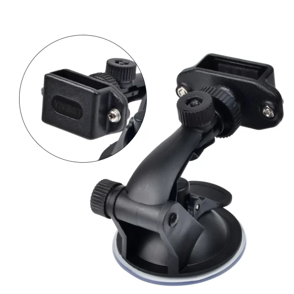 Handheld Radio Car Vacuum Suction Cup Vehicle Mount Holder Walkie Talkie Portable Adjustable Car Holder Bracket - Image 5