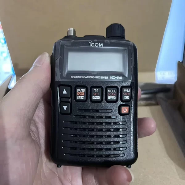 ICOM IC-R6 Handheld Receiver Radio Broadband AM/FM Receiver Radio 0.1-1309MHz - Image 2