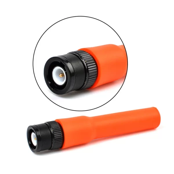 Orange SF-20 Short Antenna SMA Male/SMA Female/BNC Dual Band VHF UHF 144MHz/430MHz SF20 Soft Antenna for Baofeng Kenwood HYT TYT Walkie Talkie - Image 2