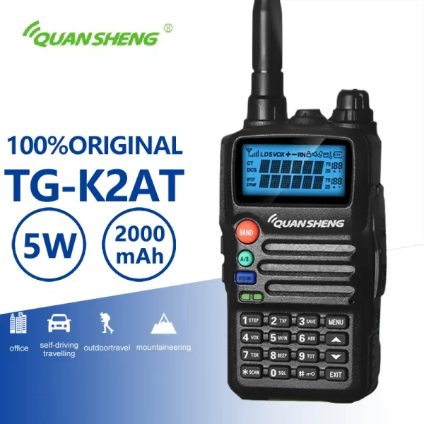 Quansheng TG-K2AT(UV)  Dual band Portable Two way Radio Outdoor