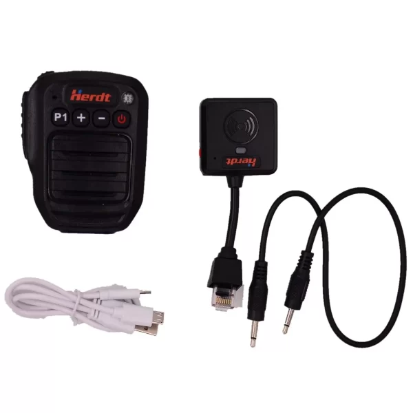 RJ45 8 Pin Bluetooth Mic PTT Microphone for Icom IC-2720 IC-2725E IC-208H etc Radios
