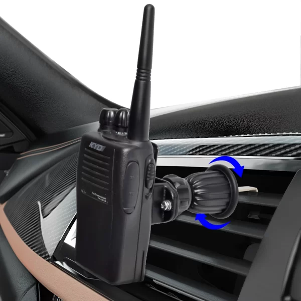 Two Way Radio Car Holder Bracket Steel Hook Handheld Radios Vehicle Mounts for Motorola BaoFeng Yaesu etc portable intercom - Image 2