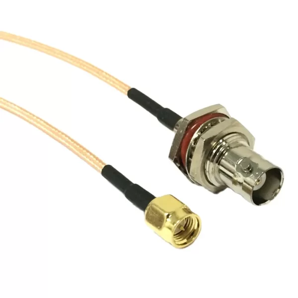 SMA Male/Female to BNC Plug /Jack Bulkhead Pigtail Cable RG316 Wholesale Fast Ship 15cm/30cm/50cm/100cm - Image 3