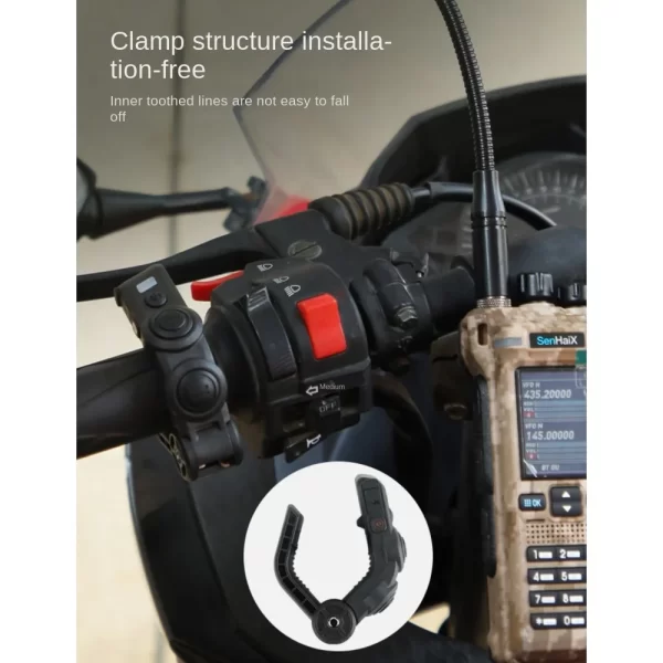 2024 New Arrival GT-12 SenHaix PTT Bluetooth Adapter Motorcycle Riding Wireless Transmitter - Image 5