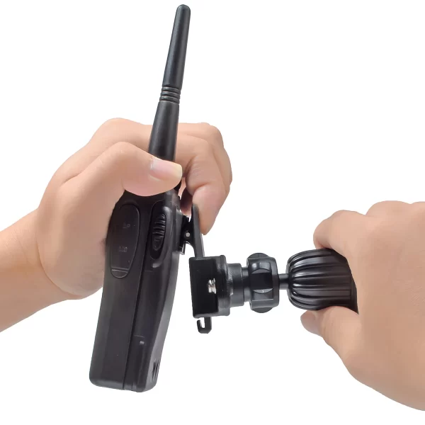 Two Way Radio Car Holder Bracket Steel Hook Handheld Radios Vehicle Mounts for Motorola BaoFeng Yaesu etc portable intercom - Image 3