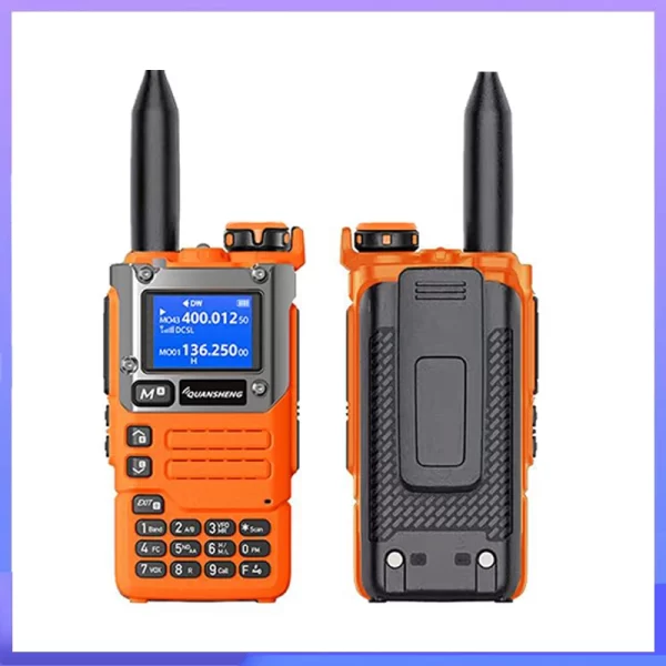 Orange UV K6 Quansheng Walkie Talkie 5W Air Band USB Type-C UHF VHF DTMF Wireless Frequency NOAA UV-K58 AM FM Ham Two Way Radio - Image 4
