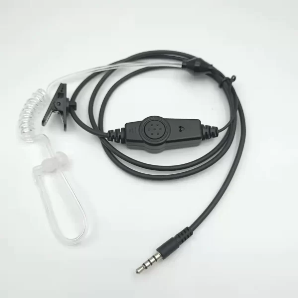 For Zello app Headset 3.5mm Acoustic Air Tube Headphone For Mobile Phone Earpeice