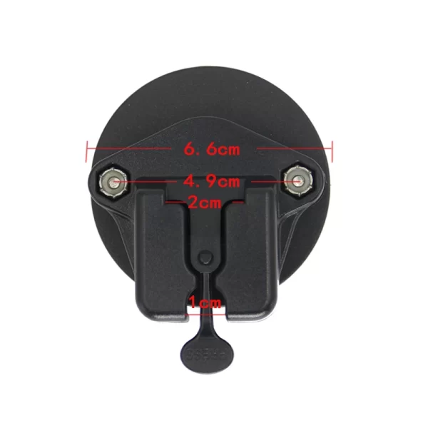 CB Mic Holder Mount car Walkie Talkie Hand Held Microphone Bracket Mounting for YEASU FT-7800 FT-7900 FTM-100D FT-817 857D - Image 3