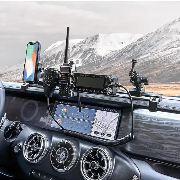 For Tank 300 2021-2024 Instrument Console Integrated Bracket Central Control Multi-function Handheld Radio Mobile Phone Bracket - Image 4