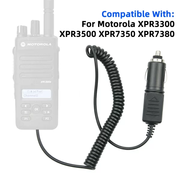 Car Battery Eliminator Charger Adaptor for Motorola GP320 GP328 GP329 GP338 GP340 GP360 GP380 GP680 HT750 PRO5150 MTX850 Radio - Image 2