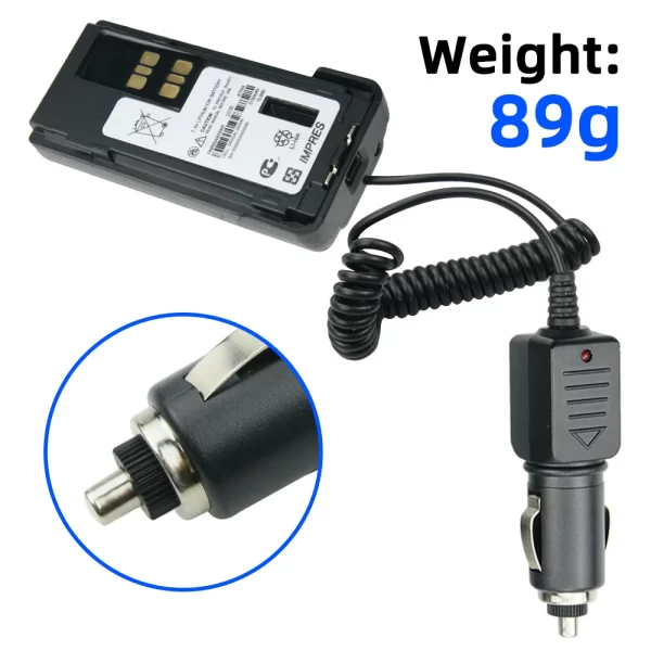 Car Battery Eliminator Charger Adaptor for Motorola GP320 GP328 GP329 GP338 GP340 GP360 GP380 GP680 HT750 PRO5150 MTX850 Radio - Image 4