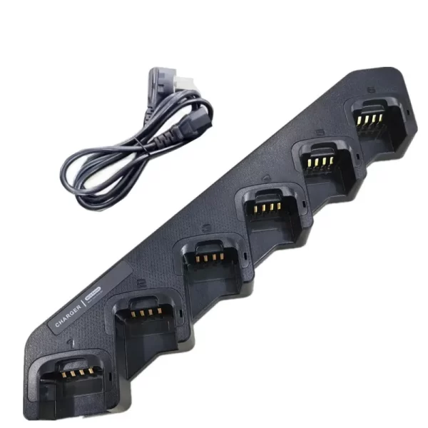 Charger Six way multi connection charging and discharging charger 110-220V for HYT PD580H PD590 PD500 PD530 PD680 PD700 - Image 5