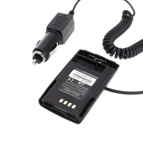 12/24V Car Charger Battery Eliminator Adapter For Walkie Talkie Motorola MTP750 MTP800 MTP810 MTP830 MTPReplace of KNB-14 KNB-15 - Image 2