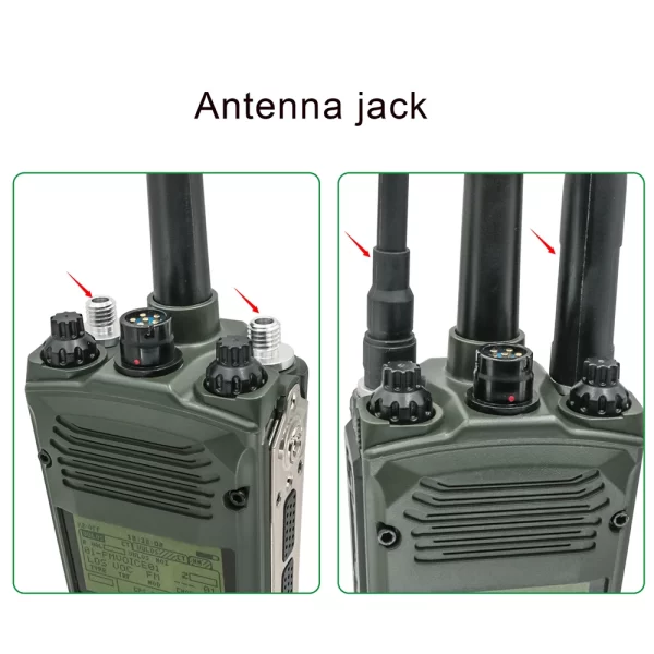Tactical PRC163 Yaesu Vertex Plug Harris Military Radio Dummy Virtual Box PRC 163 for Yaesu VX-6R VX-7R for Tactical Ptt 6 Pin - Image 6