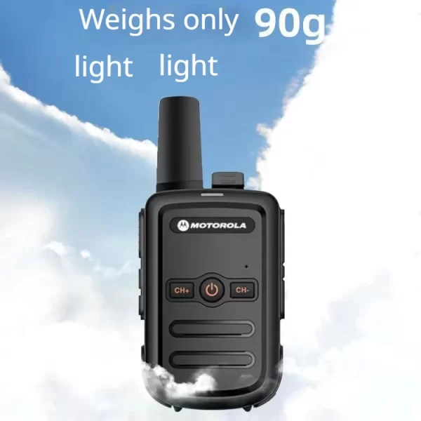 Motorola PT858 Portable Mini Two-Way Radio 16 Channels UHF 400-470MHz Long Range Small Walkie Talkie - Image 4