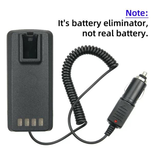 PMNN4476A Battery Eliminator Car Charger for Motorola CP1200 CP1300 CP1600 CP1660 CP185 CP476 EP350 Two Way Radio - Image 2