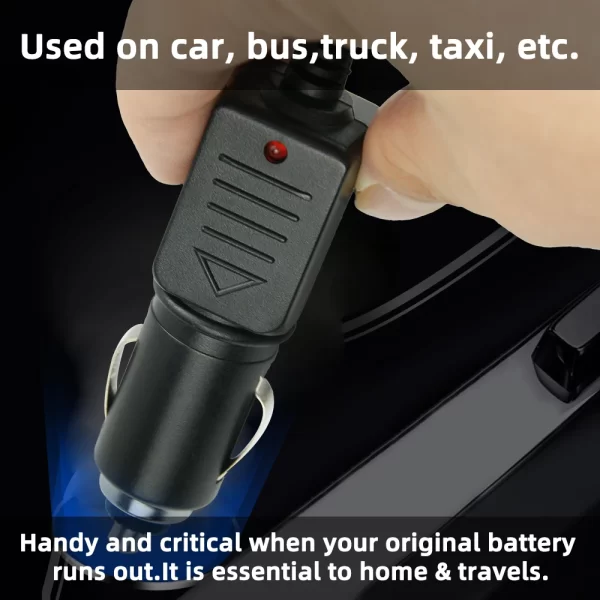 PMNN4476A Battery Eliminator Car Charger for Motorola CP1200 CP1300 CP1600 CP1660 CP185 CP476 EP350 Two Way Radio - Image 6
