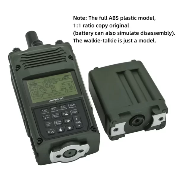 Tactical PRC163 Yaesu Vertex Plug Harris Military Radio Dummy Virtual Box PRC 163 for Yaesu VX-6R VX-7R for Tactical Ptt 6 Pin - Image 3