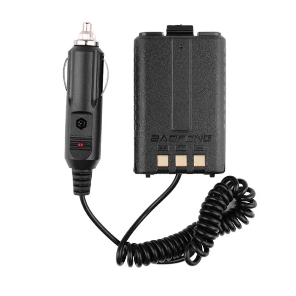 UV-5R UV-5RE UV-5RA Two Way Radio 12-24V Walkie Talkie Accessories Baofeng Battery Eliminator Car Charger for Portable Radio 