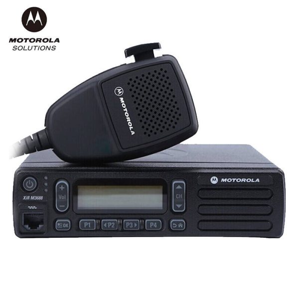 Motorola XiR M3688 Digital Wireless VHF UHF Walkie-Talkie DMR Mobile Car Radio