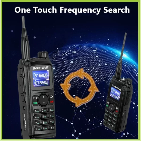 UV-28 Pro Max Baofeng UV 28 Walkie Talkies 5-10km 10W Tri Band USB C Charging NOAA 999CH UV-28L Long Range FM Ham Two Way Radio - Image 6