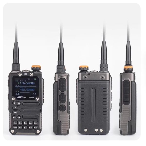 LINTON LT9100 Dual Band Ultra Wide Frequency Long Range Handheld Walkie Talkie Aviation Maritime FM Shortwave Reception - Image 5