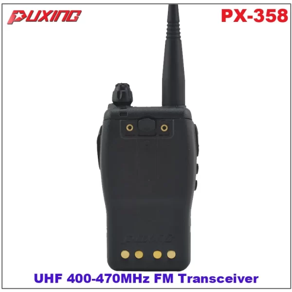 Free Shipping Puxing PX-358 UHF 400-470MHz Portable Two way Radio - Image 5