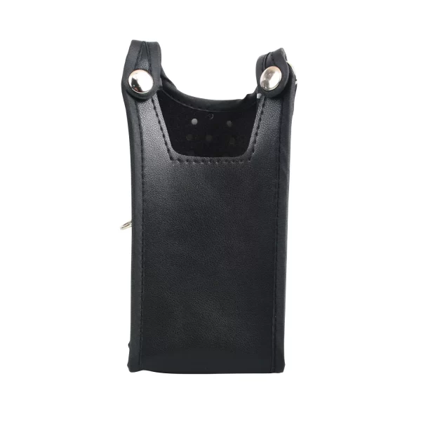 Walkie Talkie Carry Case Artificial Soft Leather Holster Pouch with Adjustable Strap for Leixen UV-25D Portable Two Way Radio - Image 5