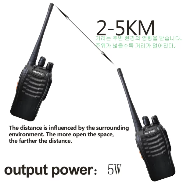 10pcs BF-888S Baofeng Walkie Talkie 888s UHF 400-470MHz - Image 2