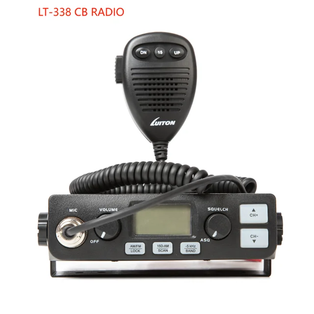 Luiton LT-338 AM FM 27mhz Transceiver Car Marine Mobile Radio Vehicle CB Radio