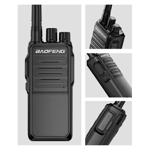 Baofeng Walkie Talkie BF-1904 12W High Power Professional Penetrating Radio Supports Type C Charge Long Range Powerful Portable Radio - Image 5