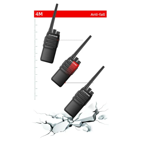 Baofeng Walkie Talkie BF-1904 12W High Power Professional Penetrating Radio Supports Type C Charge Long Range Powerful Portable Radio - Image 4