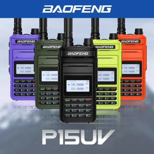 2PCS Baofeng UV15 Pro Max V2 10W High Power Walkie Talkie Long Range 999CH UHF VHF Dual Band CB FM Radio Two Way Radio Station - Image 6