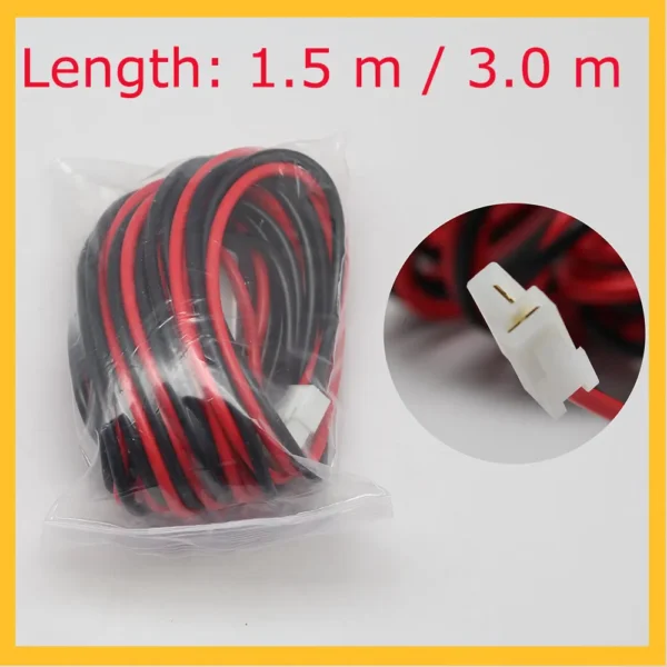 1.5/3.0 Meters Radio Power Cable TK-690 TK-890 TK-790(G) Walkie Talkie Radio Station TK880 TK868G EG FT-7800R FT-7900 FT-8900