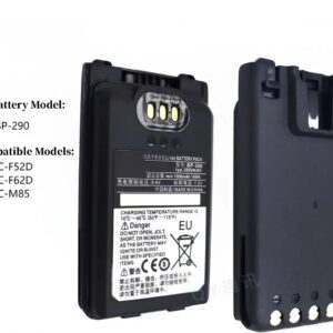New for ICOM IC-F52D/IC-F62D IC-M85 BP-290 BP-294 3350mah walkie-talkie batteries