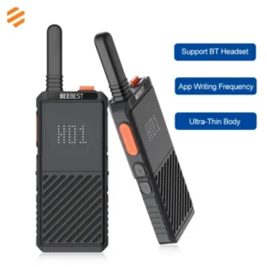 Beebest Ultra-Thin Wireless Two-Way Radio BT Headset Compatible