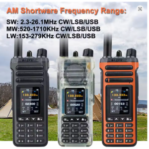 Baofeng SW-9 Shortwave Air Band Full band U/V AM SSB App Wireless Program Sweep Handheld Radios