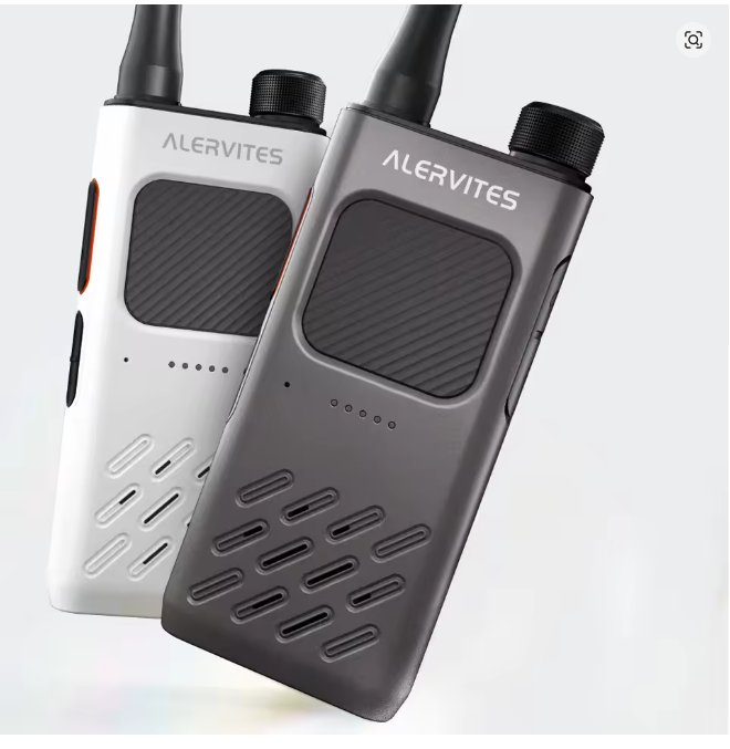 ALERVITES AT2 Public Network Walkie Talkie Unlimited Global Communication Range Ultra-thin Portable Two Way Radio