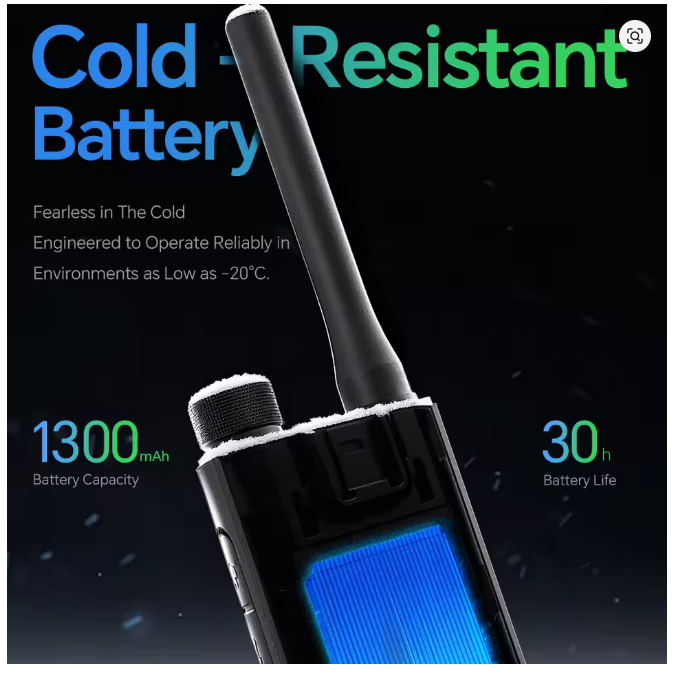 ALERVITES AT2 Public Network Walkie Talkie Unlimited Global Communication Range Ultra-thin Portable Two Way Radio - Image 4
