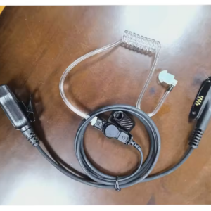 Covert Air Tube Headphones for Vertex Standard VX-820 Series VX-921 Series VXD720 Two-Way Radio Use