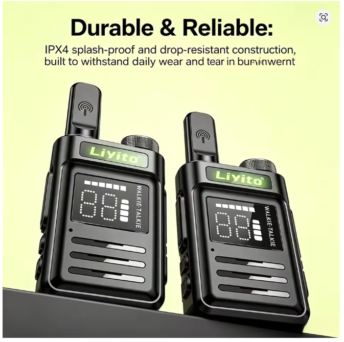 Long Range Rechargeable Durable for Camping Hiking Outdoor Adventure COD Ham Mini Radio - Image 3
