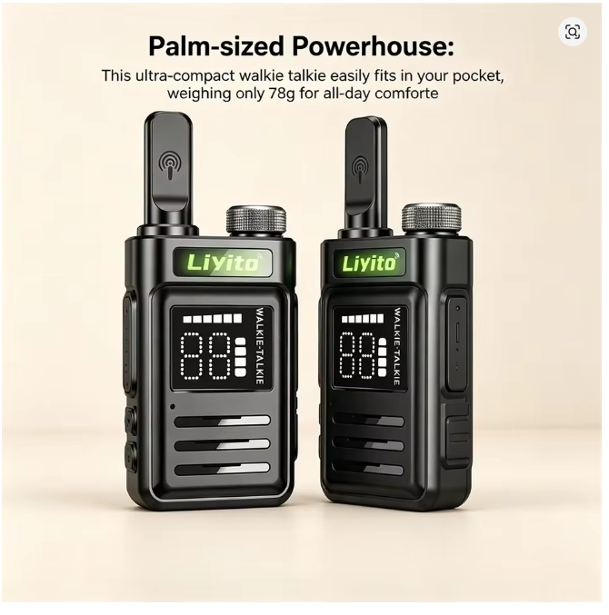 Long Range Rechargeable Durable for Camping Hiking Outdoor Adventure COD Ham Mini Radio - Image 4