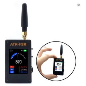 ATR-FSM Portable Field Strength Meter 0.5MHz-5GHz +50dBm~-70dBm Gain Switchable RF Signal Detector